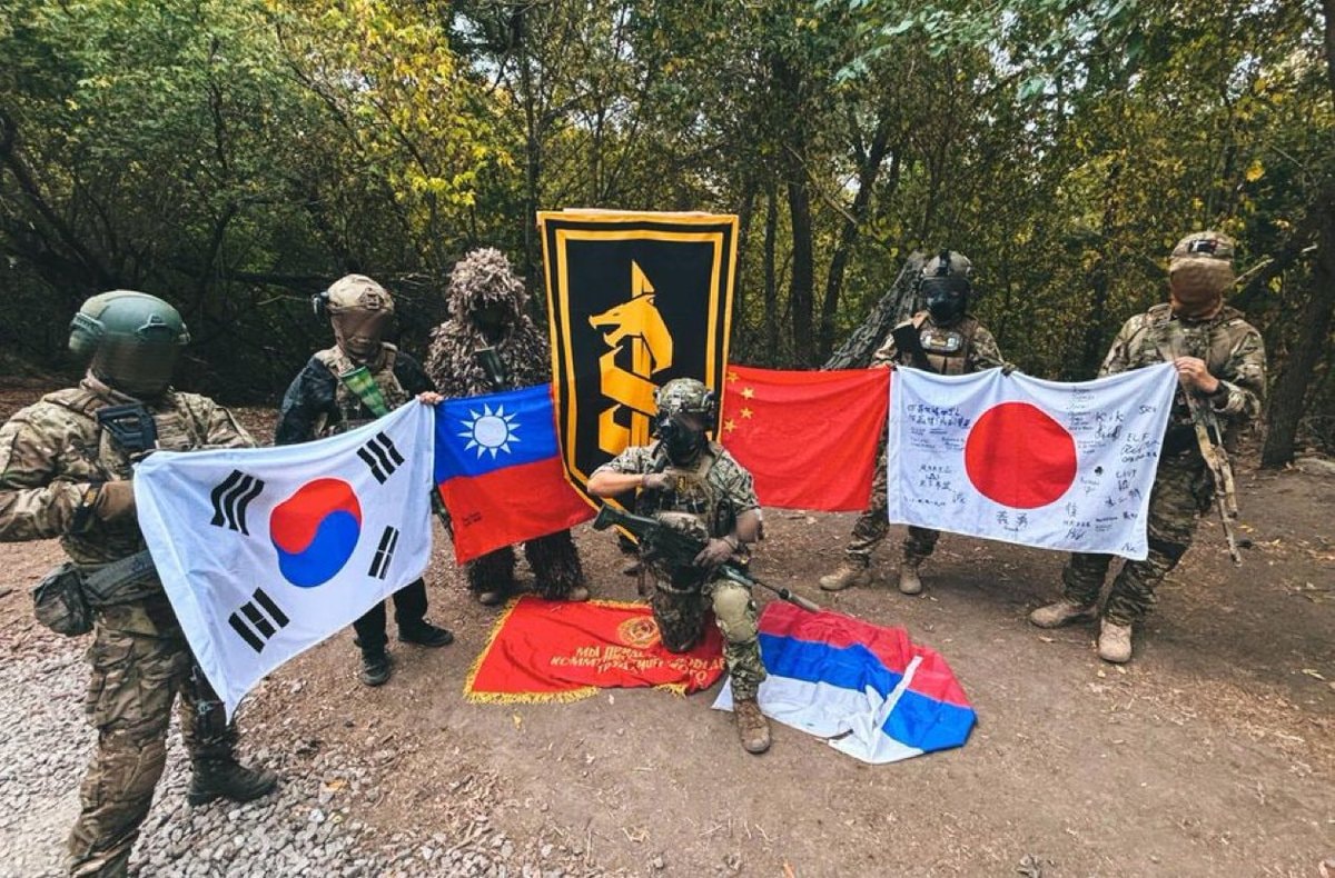 Asian Volunteer Corps members in Ukraine