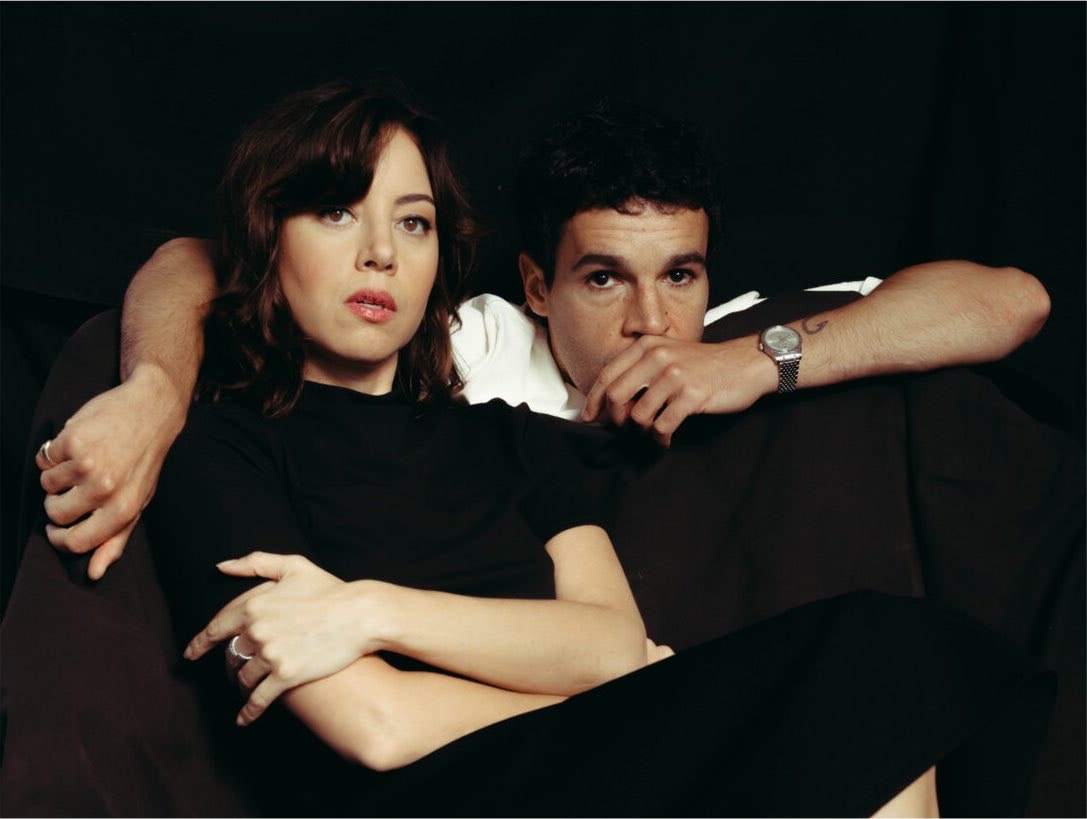 Audrey Plaza and Christopher Abbott