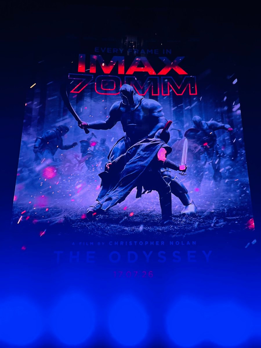 The Odyssey 70MM screening at BFI IMAX