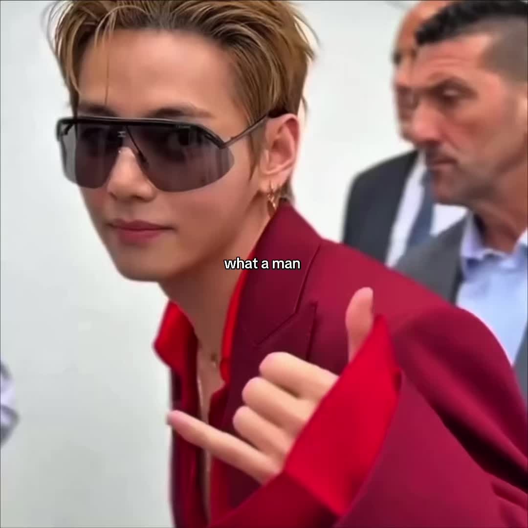 Taehyung Celine Fashion Show SS27