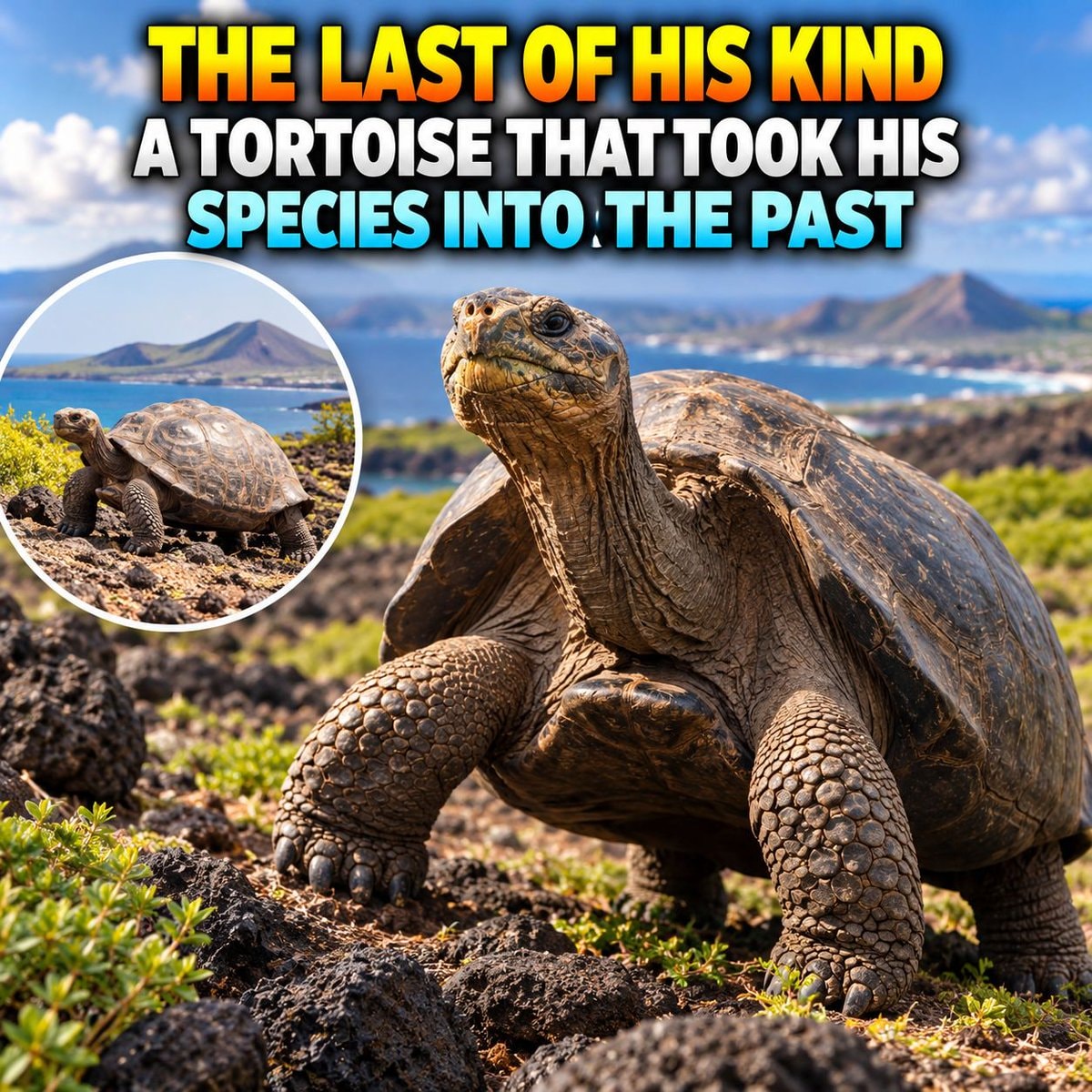 Lonesome George last Pinta Island tortoise