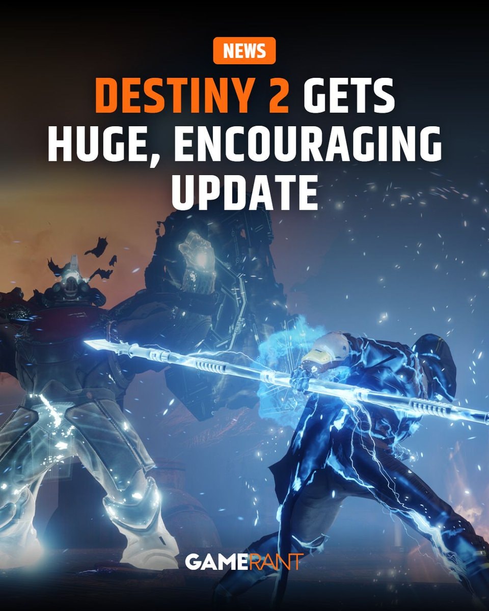 Destiny 2 gets huge encouraging update