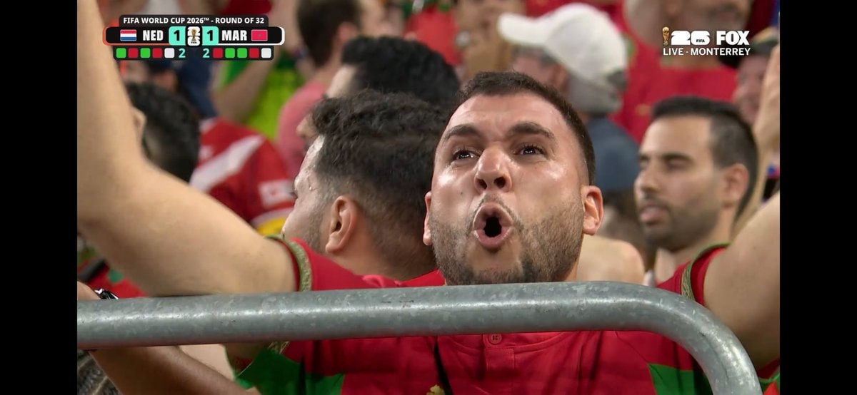 Morocco fan meltdown World Cup 2026 (photo 2 of 2)