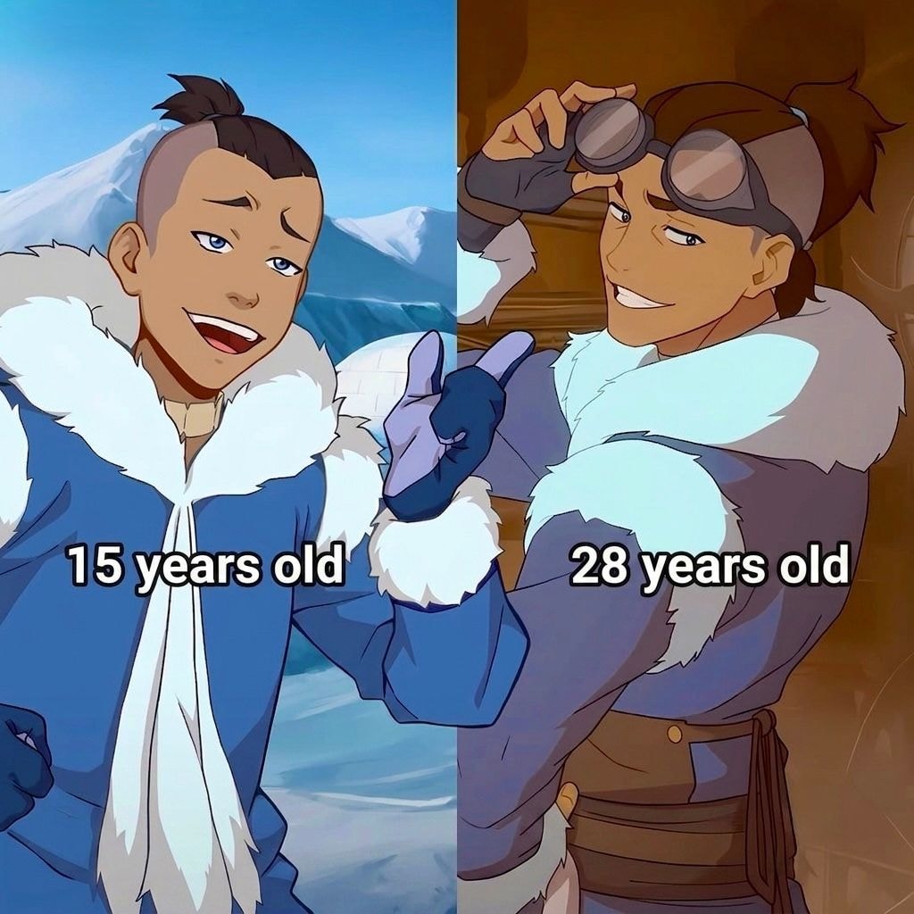 Sokka evolution Avatar