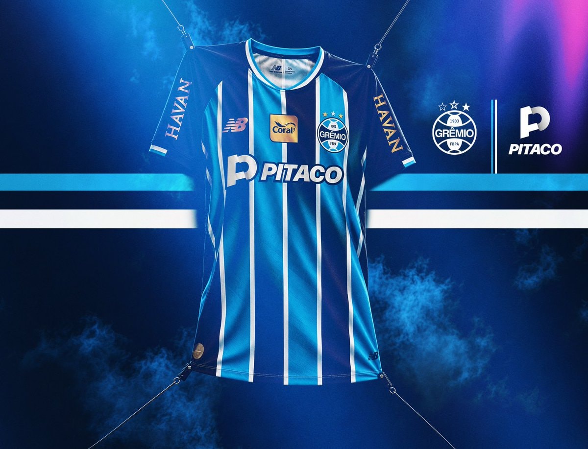 Grêmio PITACO sponsorship jersey