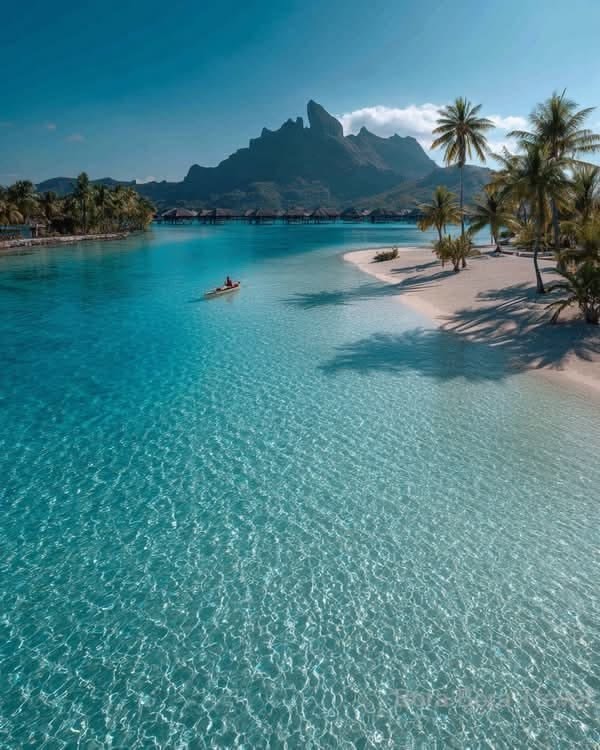 Bora Bora in summer
