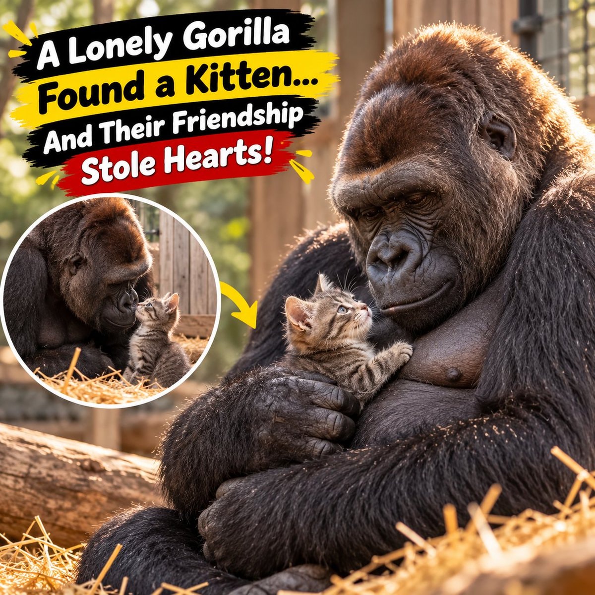 Koko the gorilla and All Ball