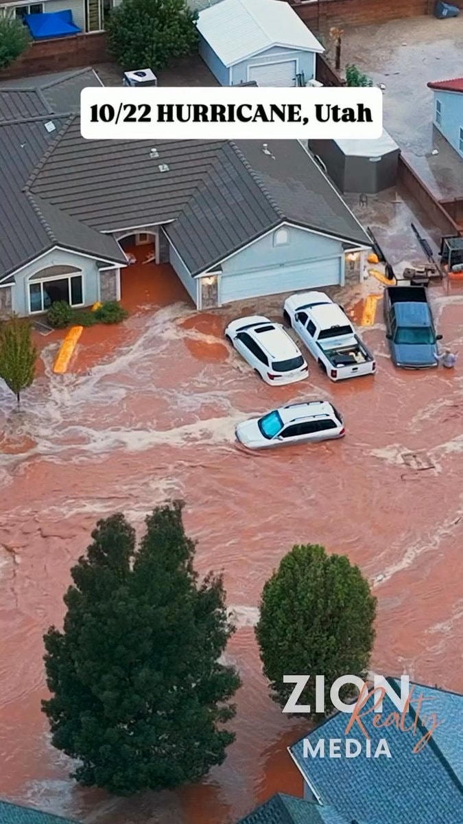 Hurricane Utah flash flooding
