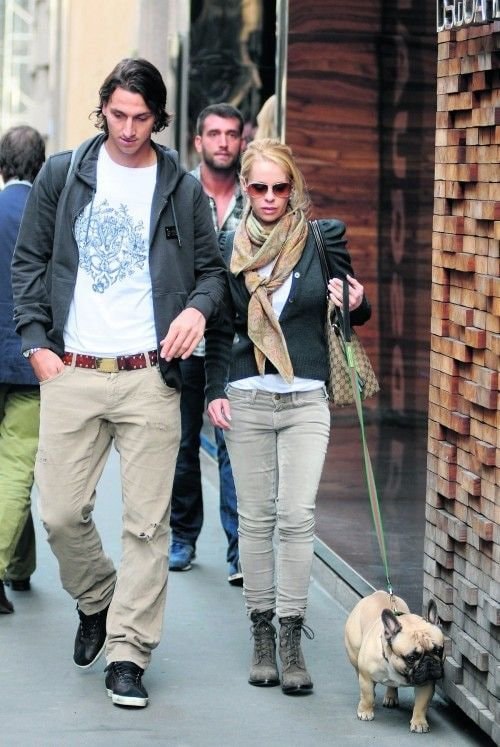 Zlatan and Helena Seger