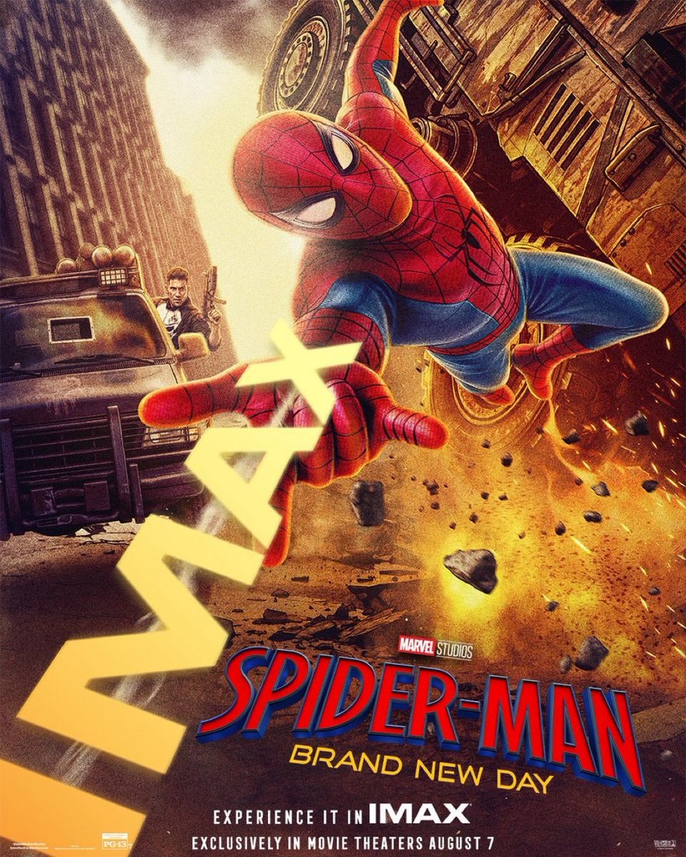 SPIDER-MAN: BRAND NEW DAY IMAX August 7