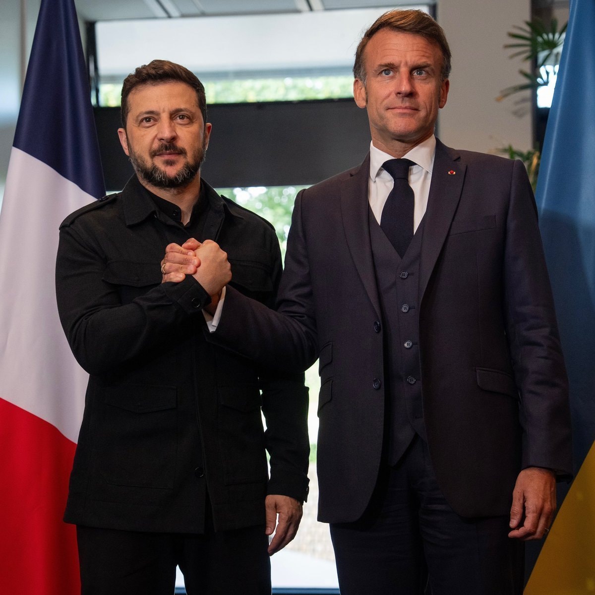 Emmanuel Macron Volodymyr Zelenskyy Nobel Peace Prize