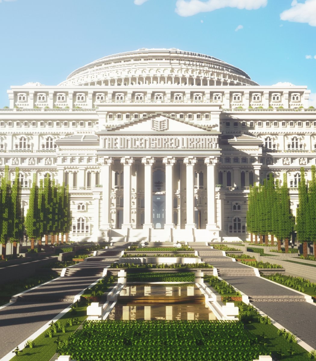 THE UNCENSORED LIBRARY Minecraft