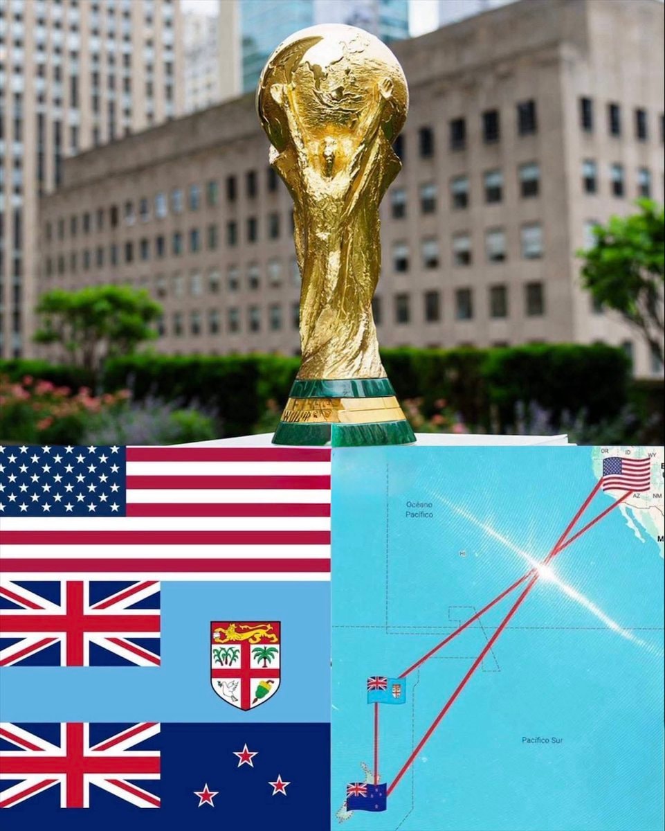 World Cup 2038 joint bid New Zealand Fiji US
