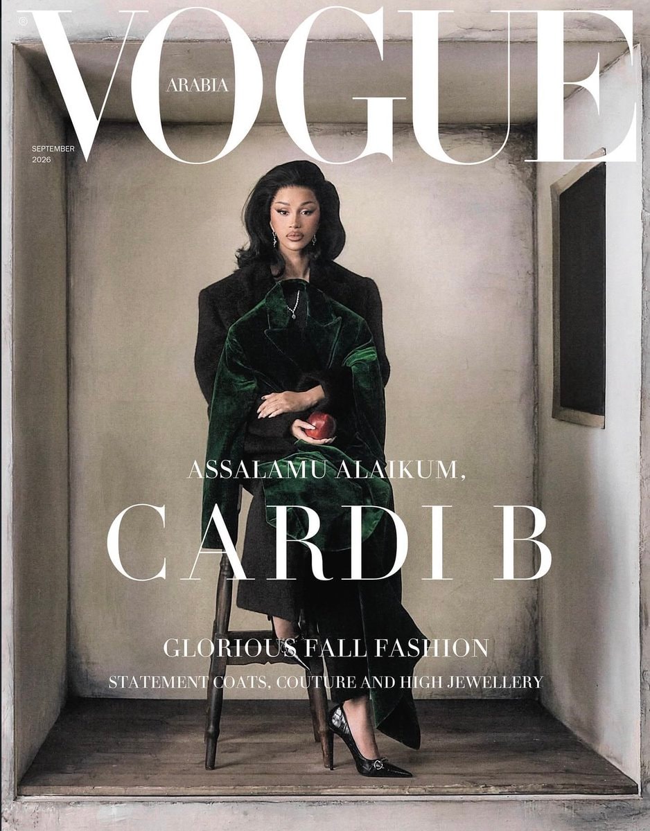 Cardi B Vogue Arabia cover Cardi B Vogue Arabia cover