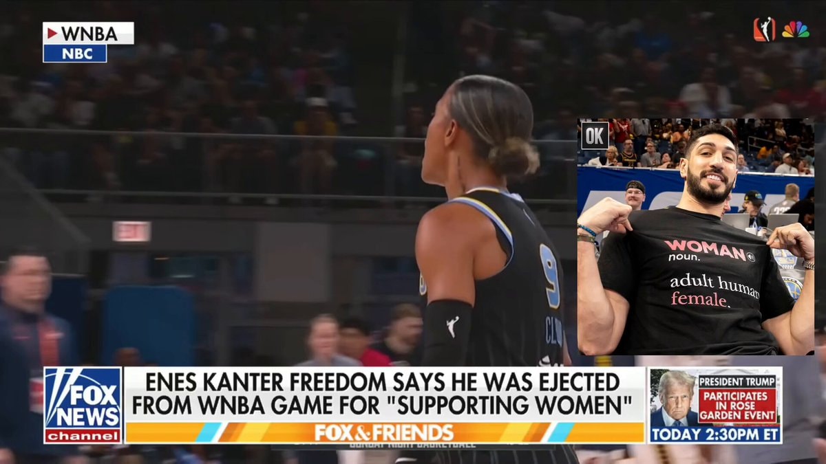 Enes Kanter Freedom WNBA ejection
