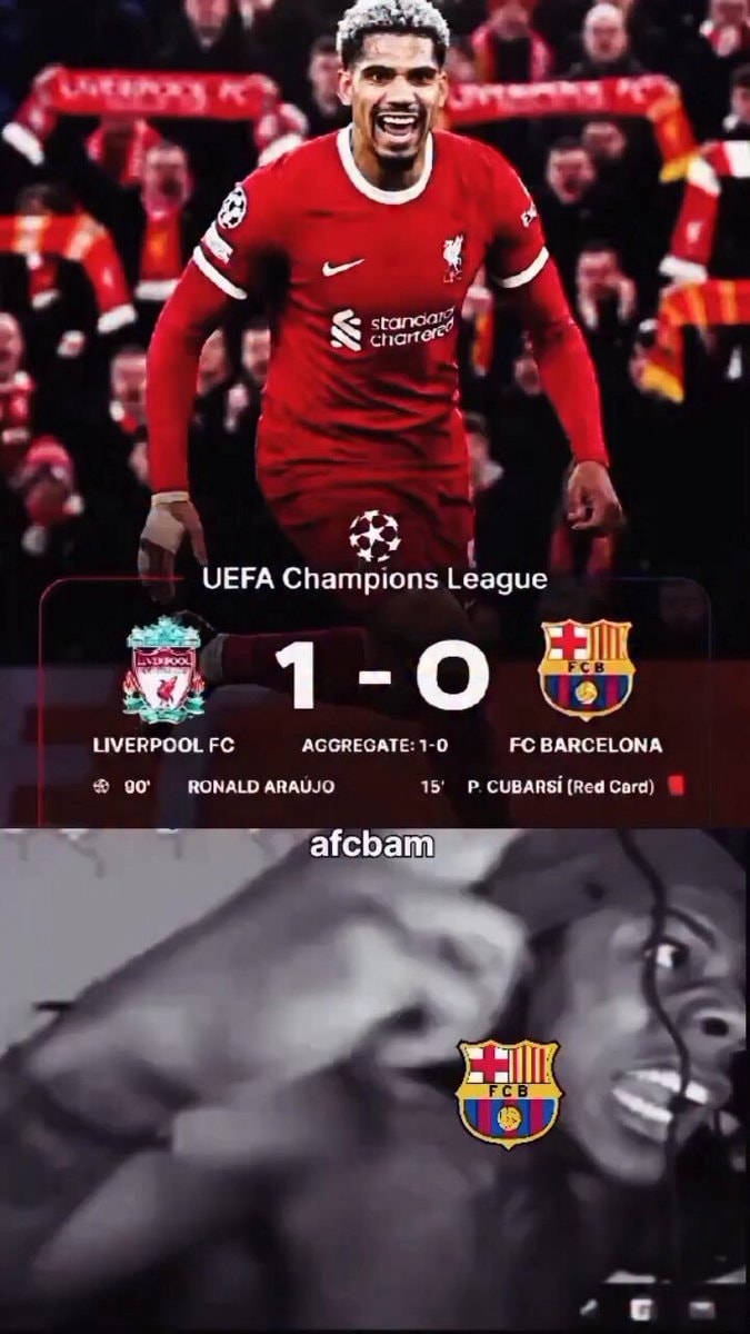 Liverpool FC Champions League celebration