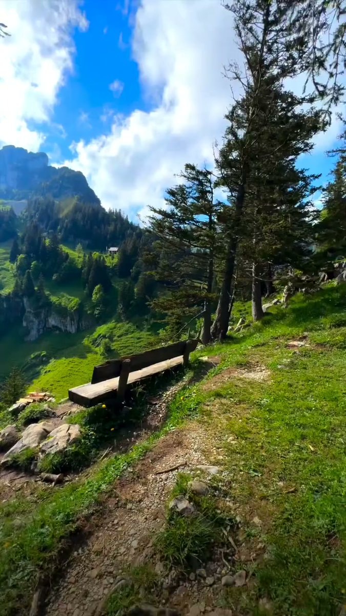 Mountain landscape view