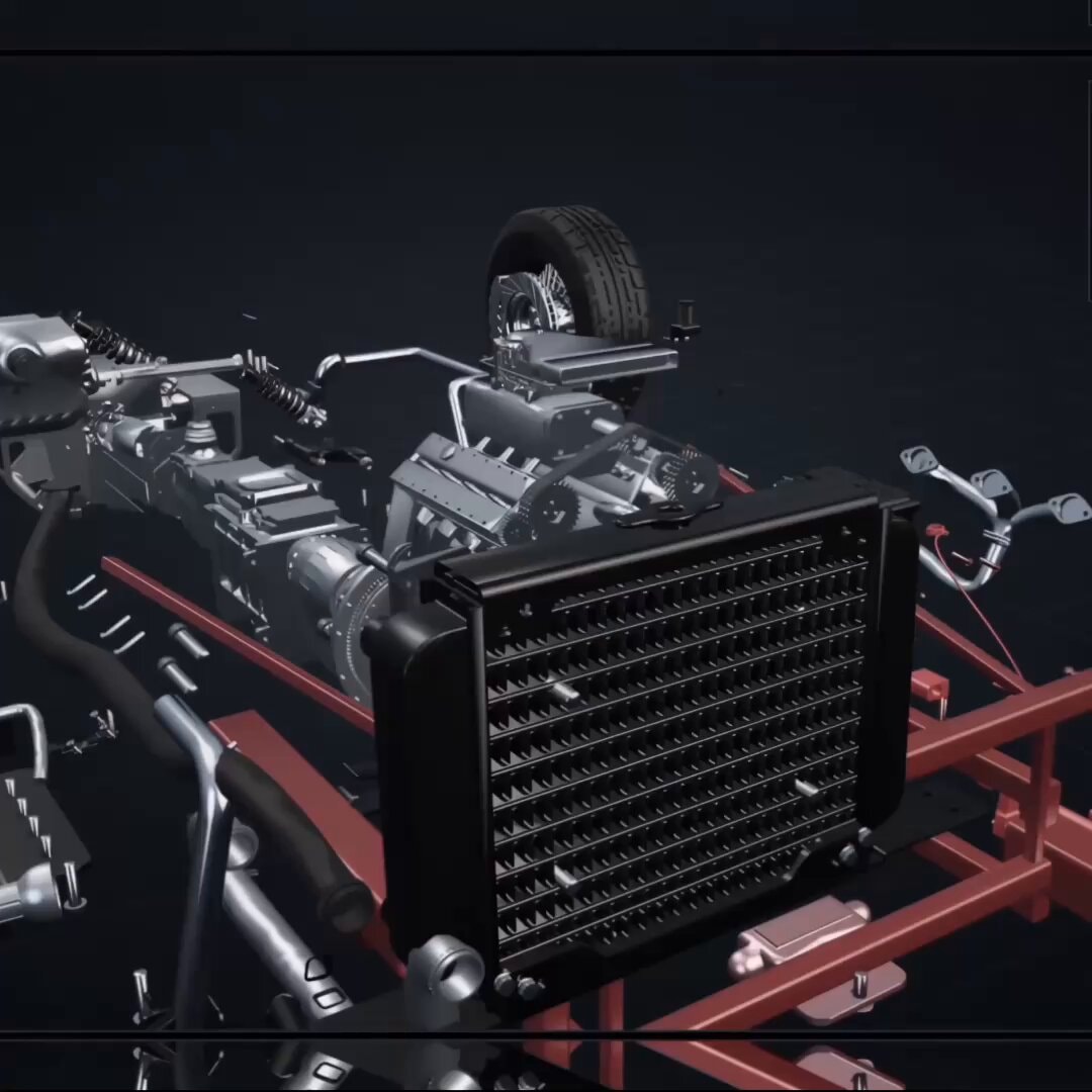Skyfall AI SKY-001 CAD engine render