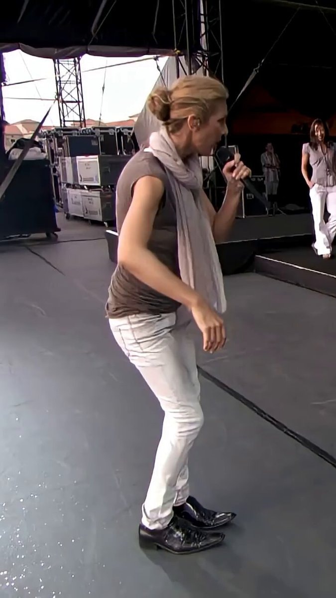 Celine Dion touching sight