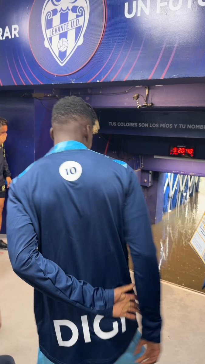 Levante stadium flooded before Athletic Bilbao match
