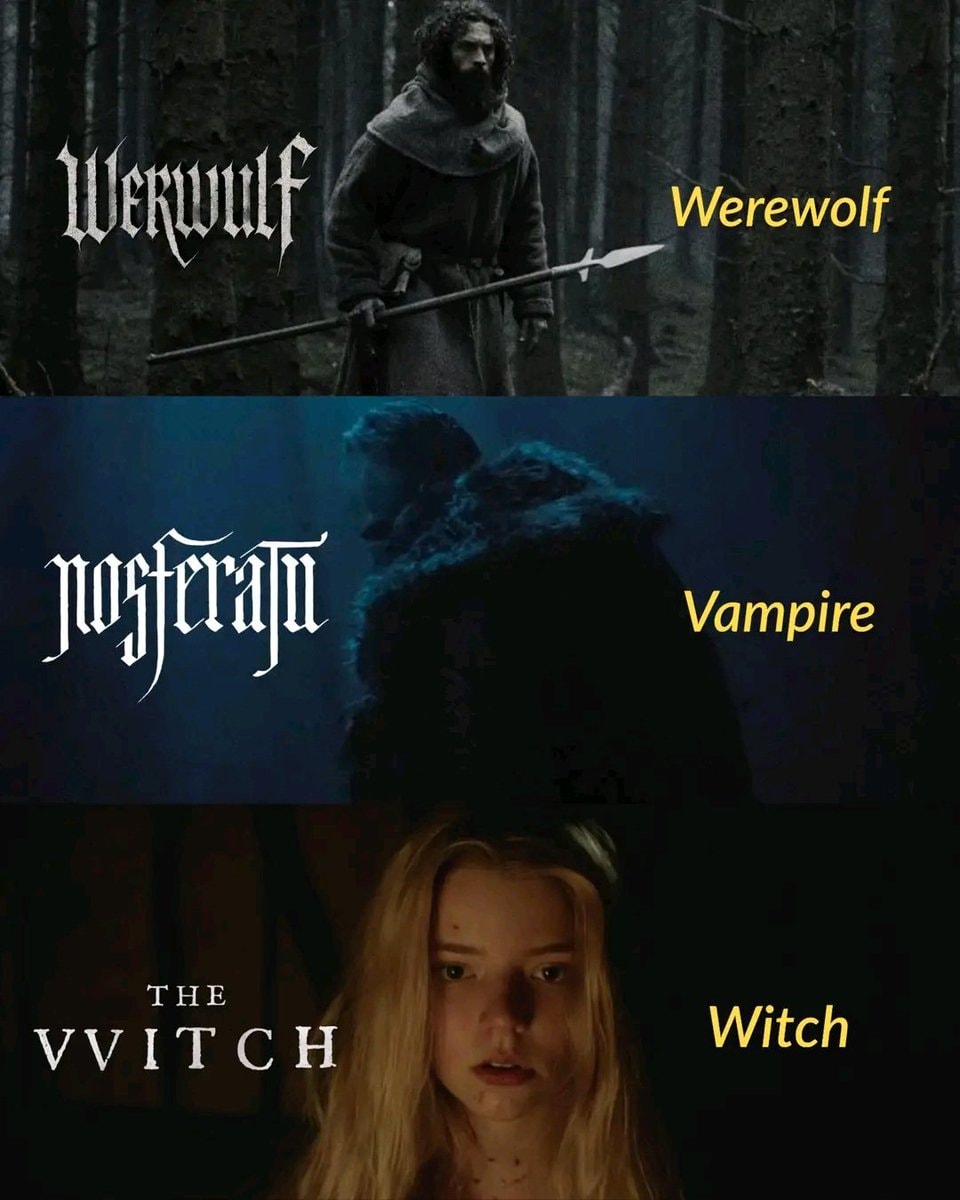 Robert Eggers gothic trilogy meme