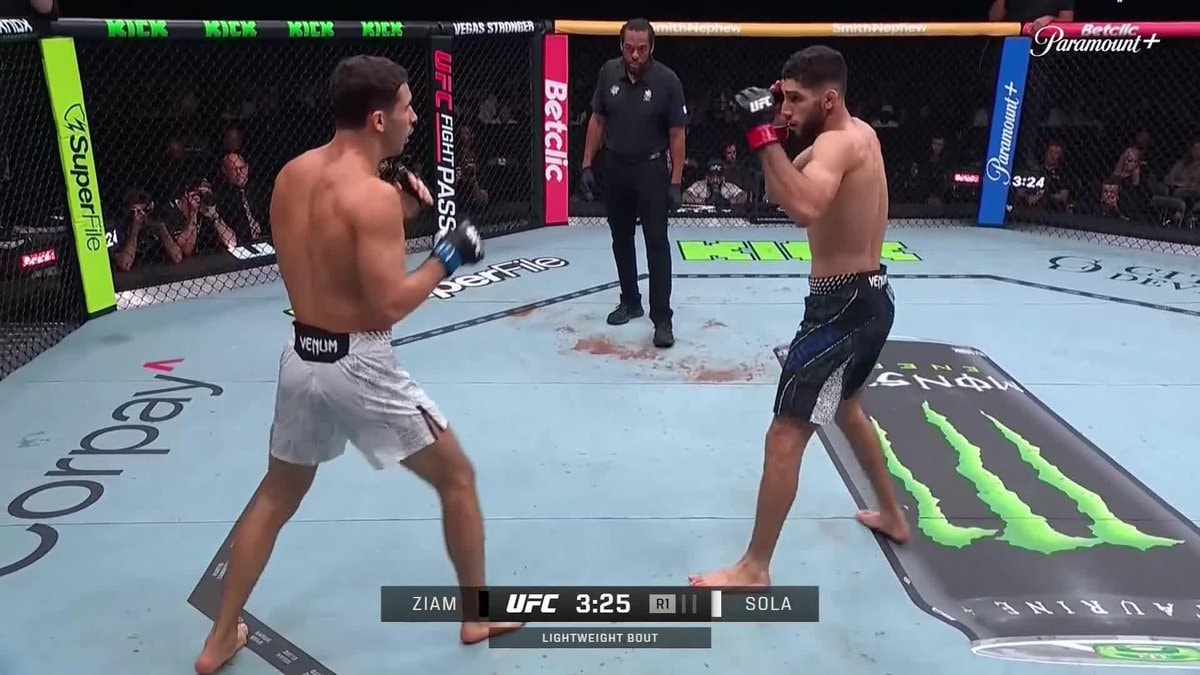 Axel Sola knockout UFC Paris