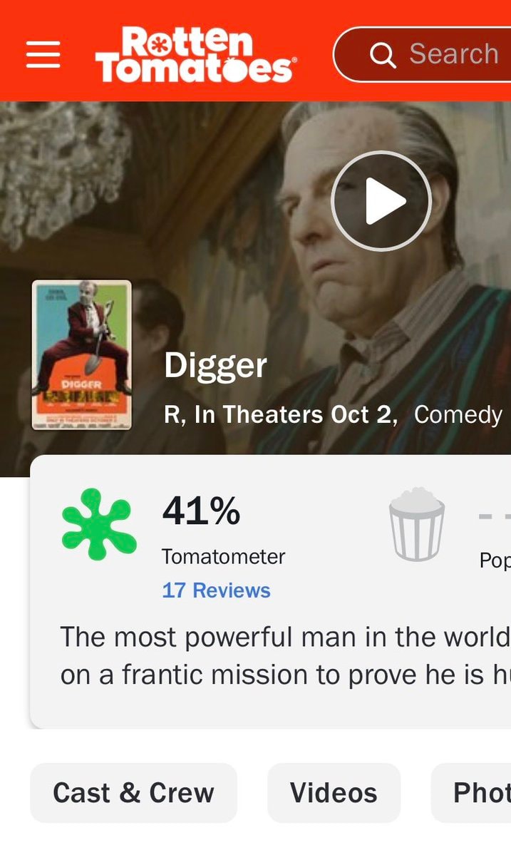 Tom Cruise DIGGER rating (photo 2 of 2)
