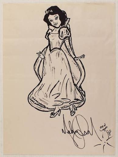 MJ Snow White Drawings (photo 2 of 3)