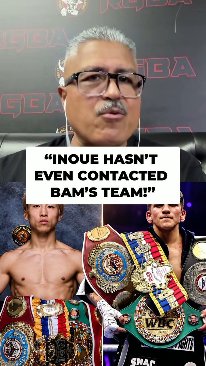 Robert Garcia on Inoue and Bam