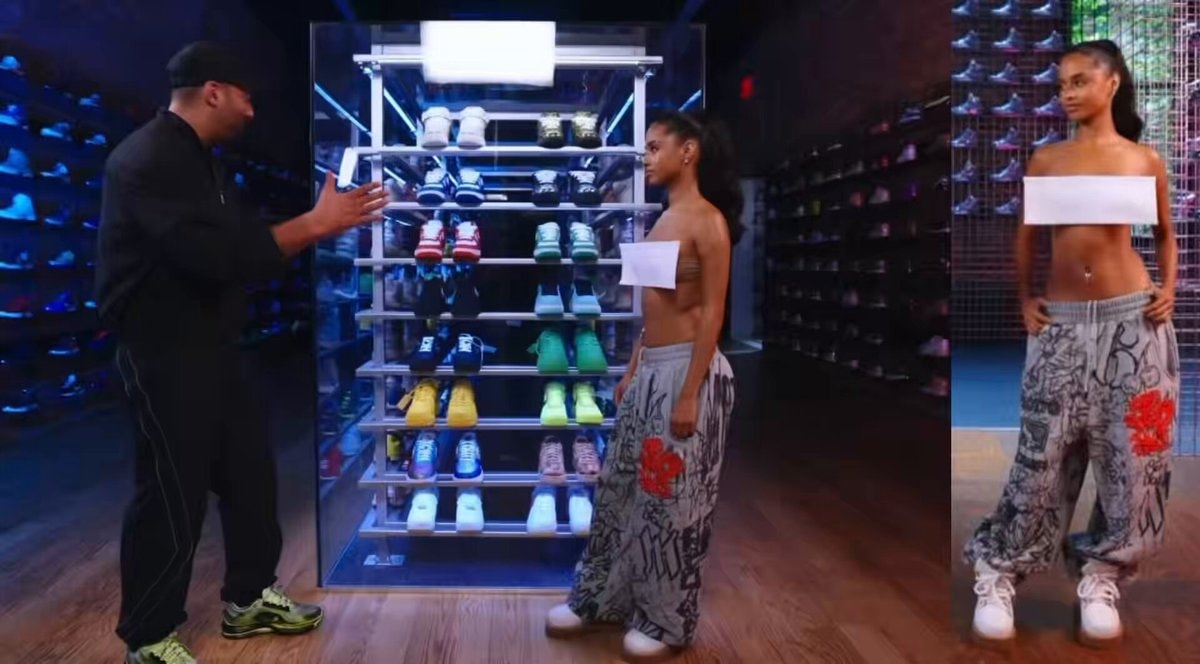 Tyla Flight Club sneaker shopping
