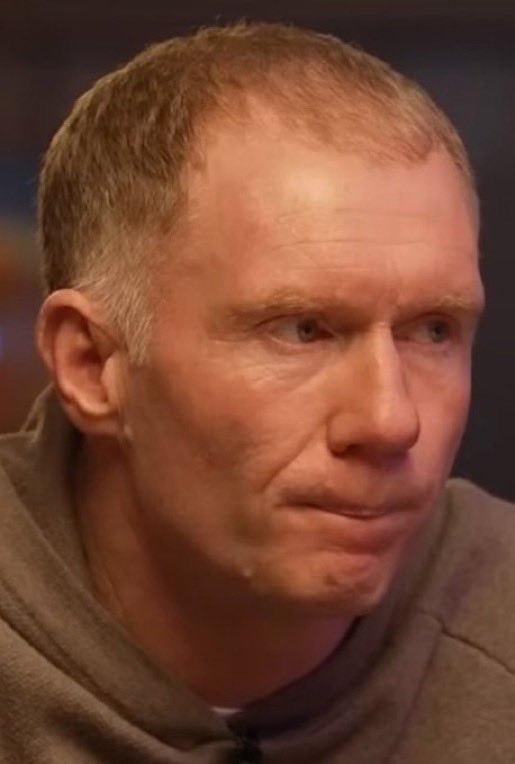 Paul Scholes on United running stats
