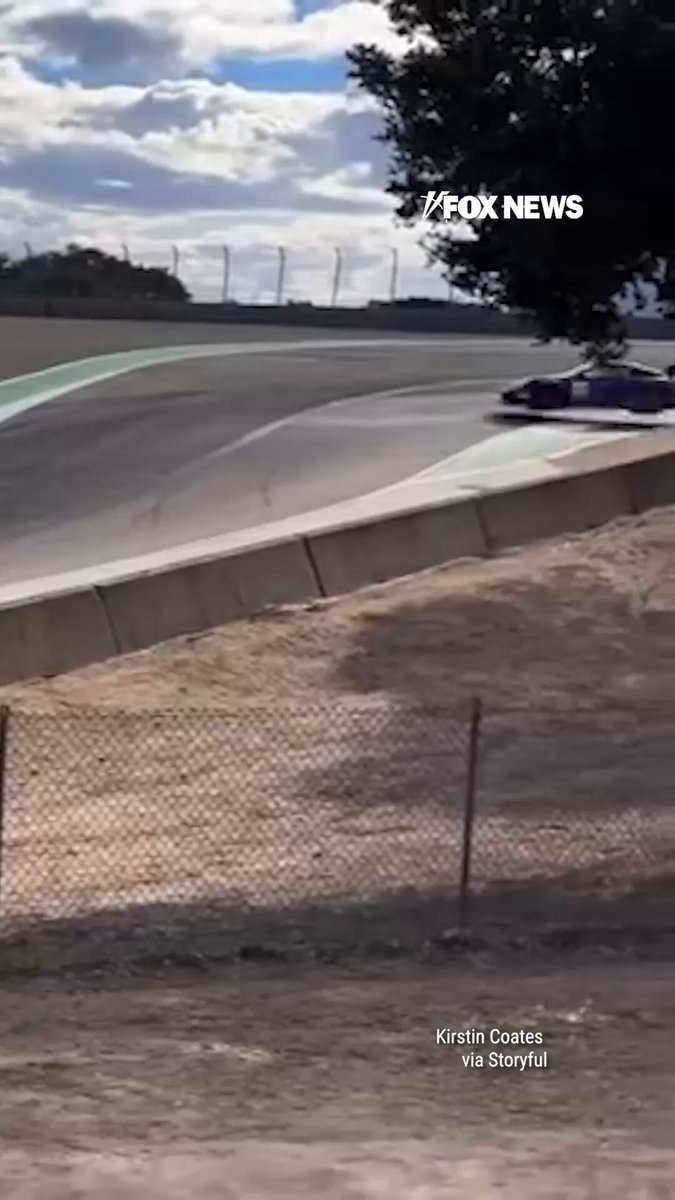 Manuel Gil survives crash