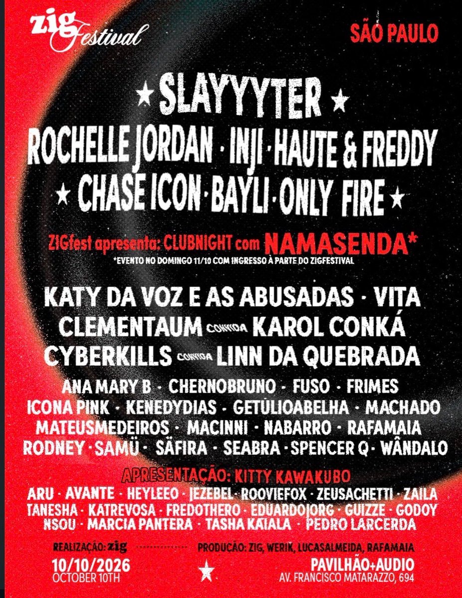 Zig Festival lineup