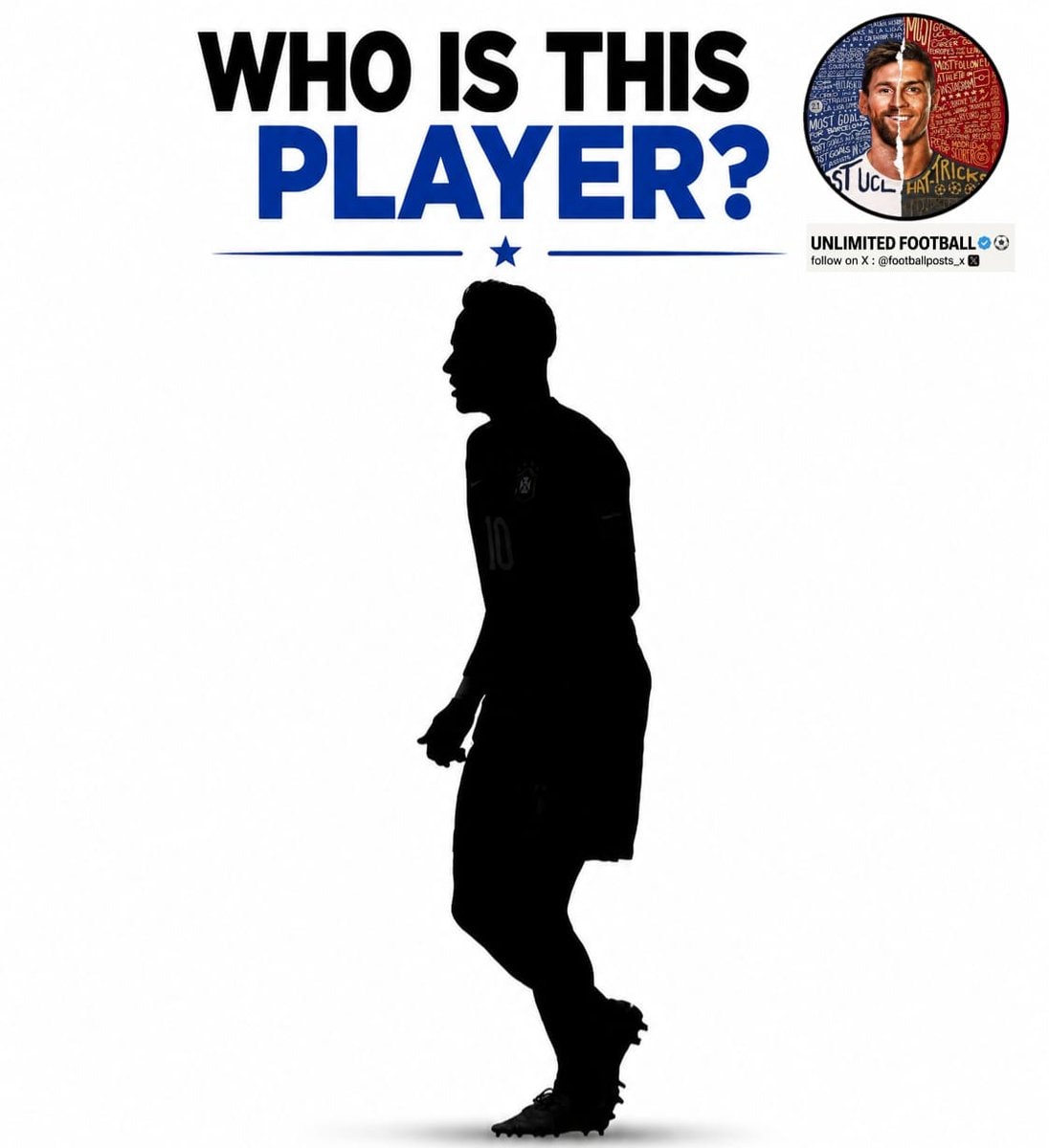 Lionel Messi silhouette quiz