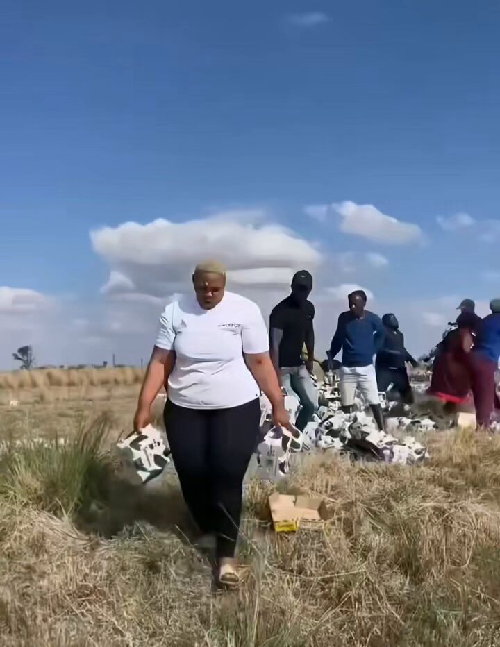 Accident in the field