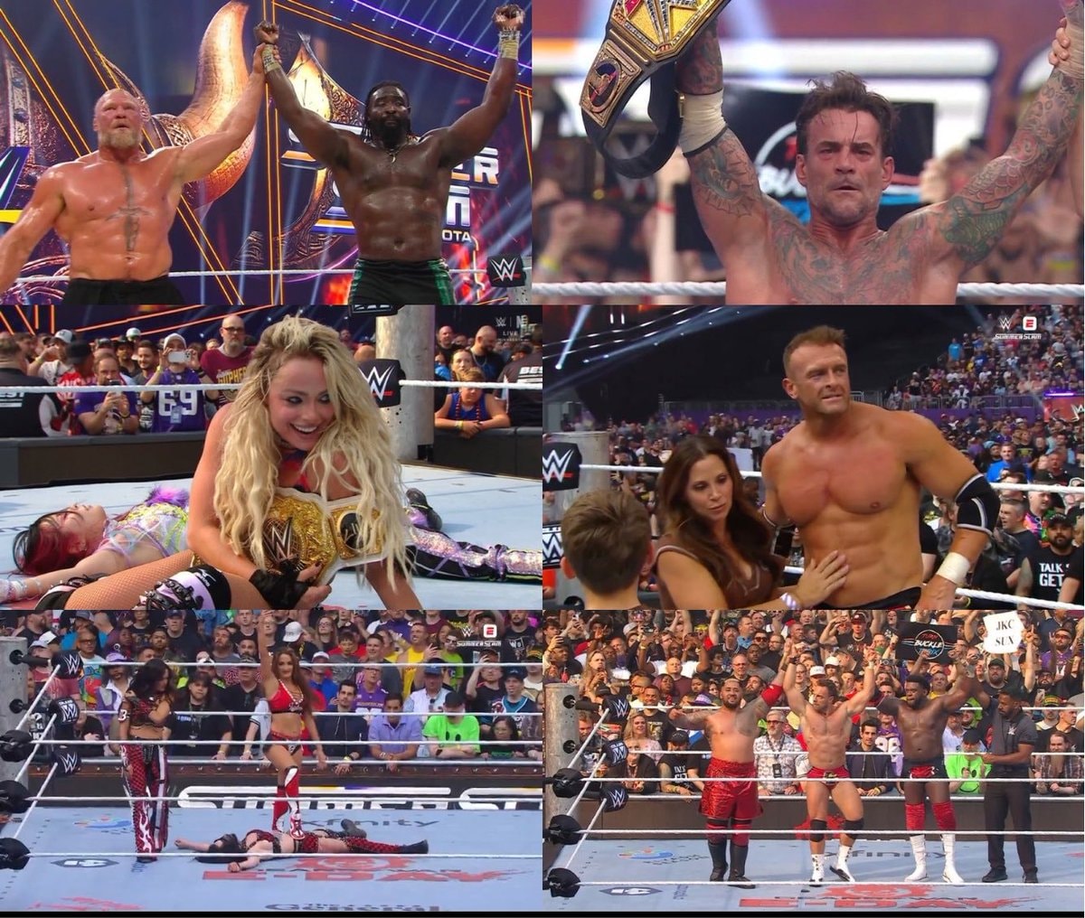 WWE SummerSlam Night One reactions WWE SummerSlam Night One reactions