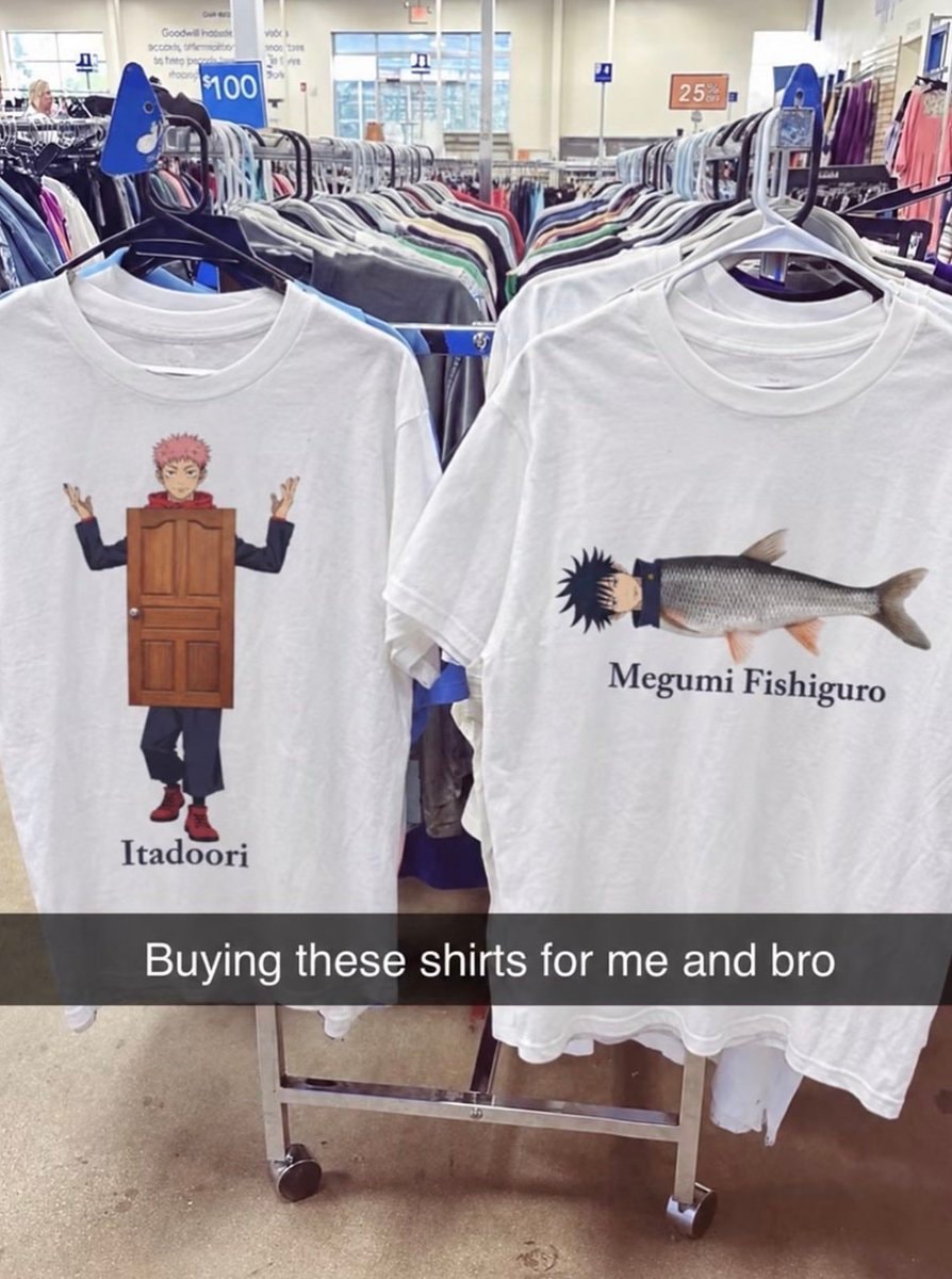 Itadori Megumi Fishiguro thrift store