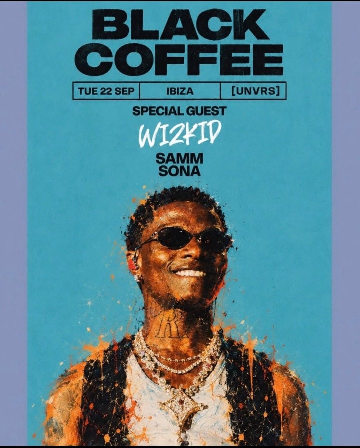 Wizkid Black Coffee UNVRS Ibiza