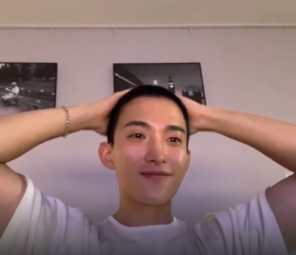 DK SEVENTEEN buzzcut military