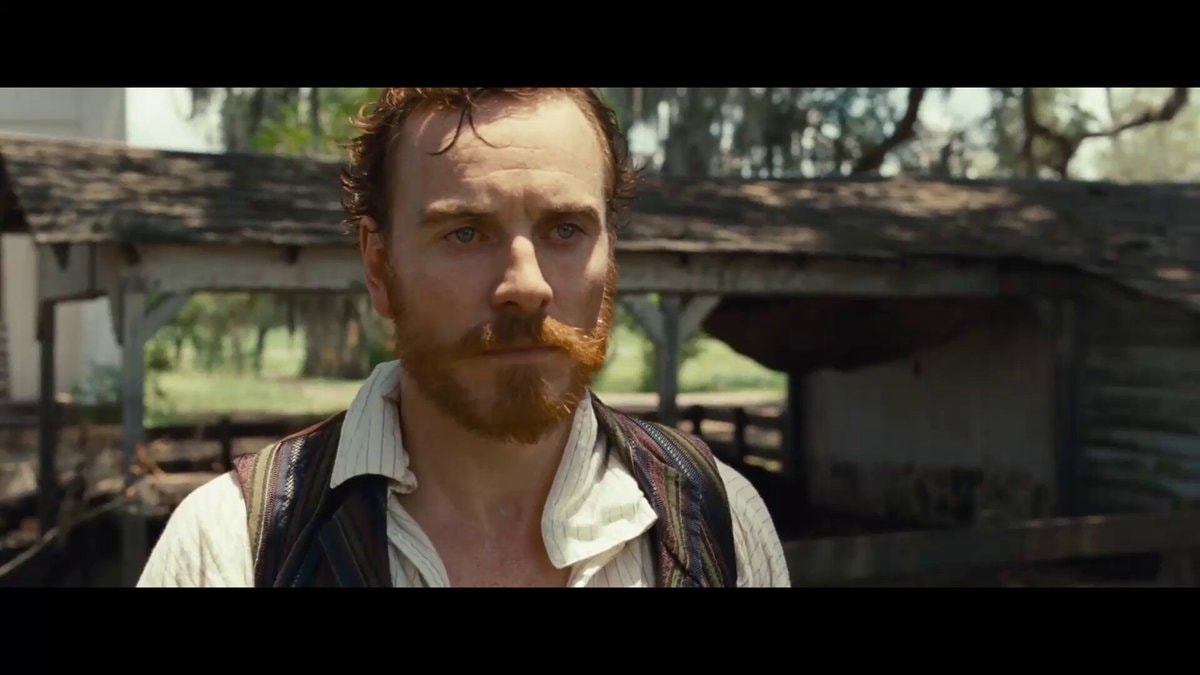 Lupita Nyong'o and Michael Fassbender 12 YEARS A SLAVE