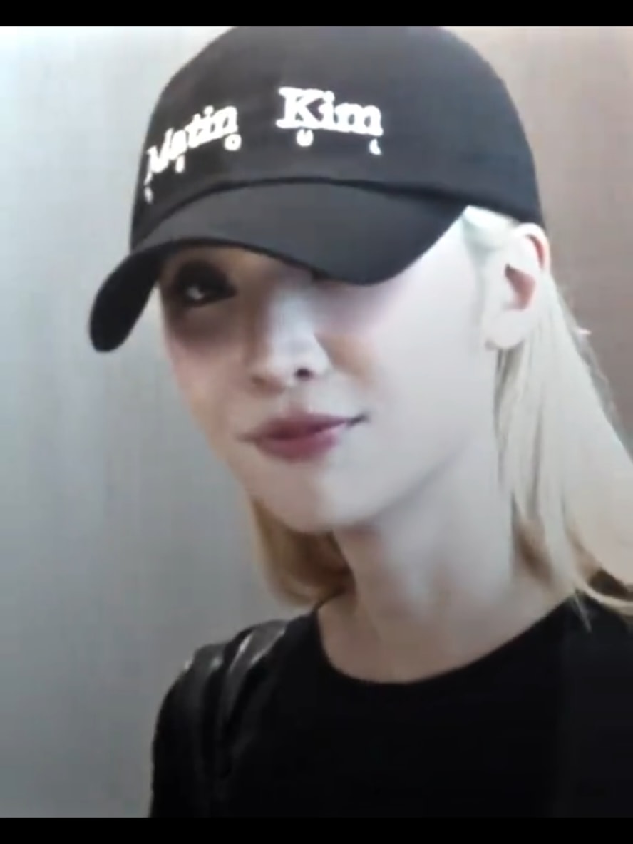 Matin Kim cap styling