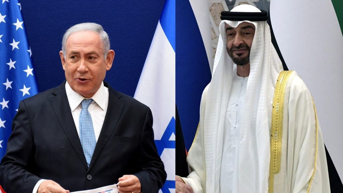 Netanyahu meets UAE President Mohamed bin Zayed