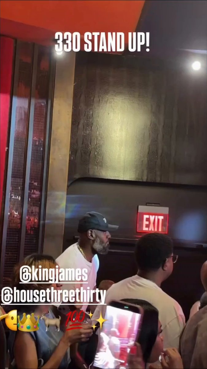 LeBron James Akron night out 🔥👑