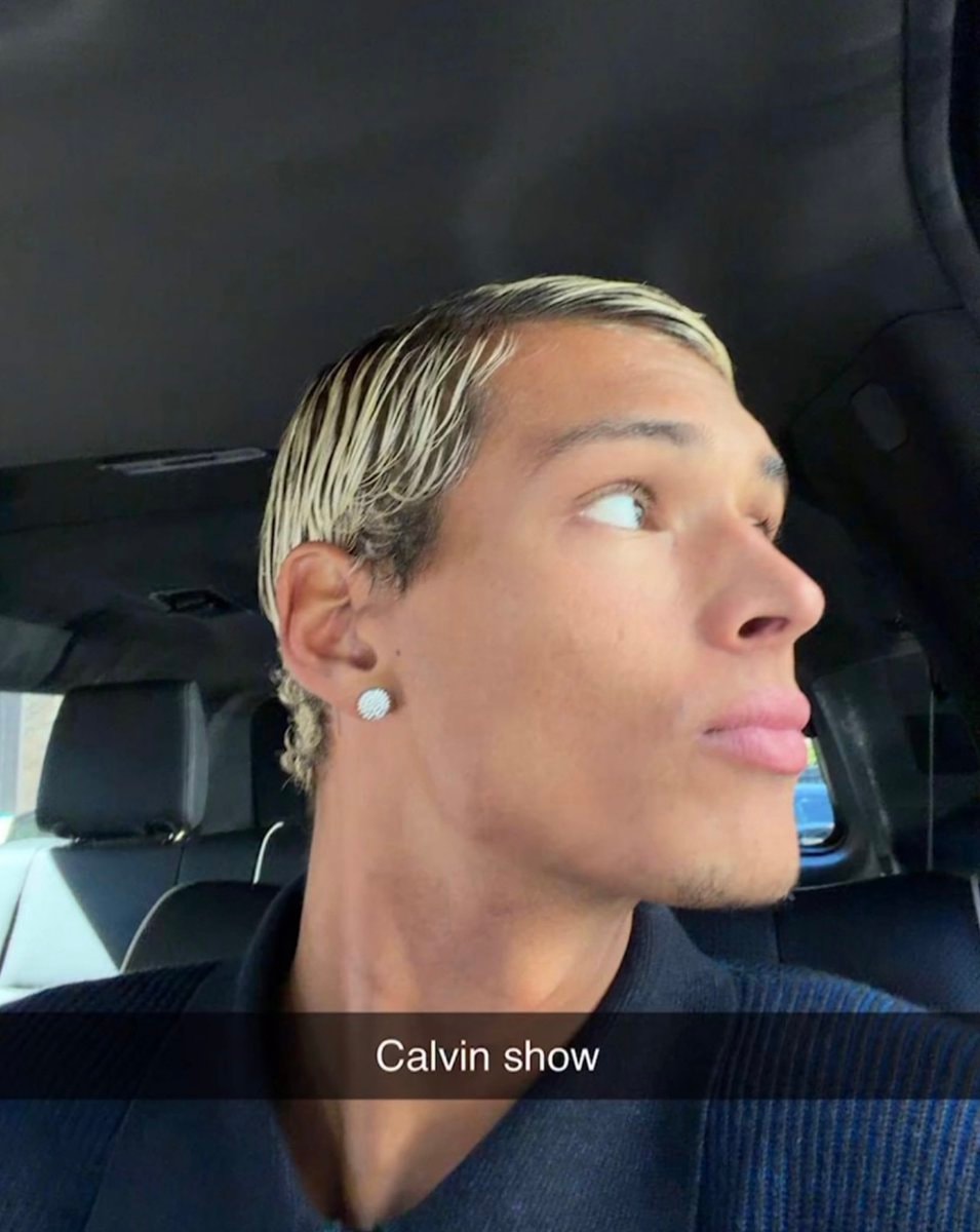 Marlon Calvin Klein NYFW (photo 2 of 2)