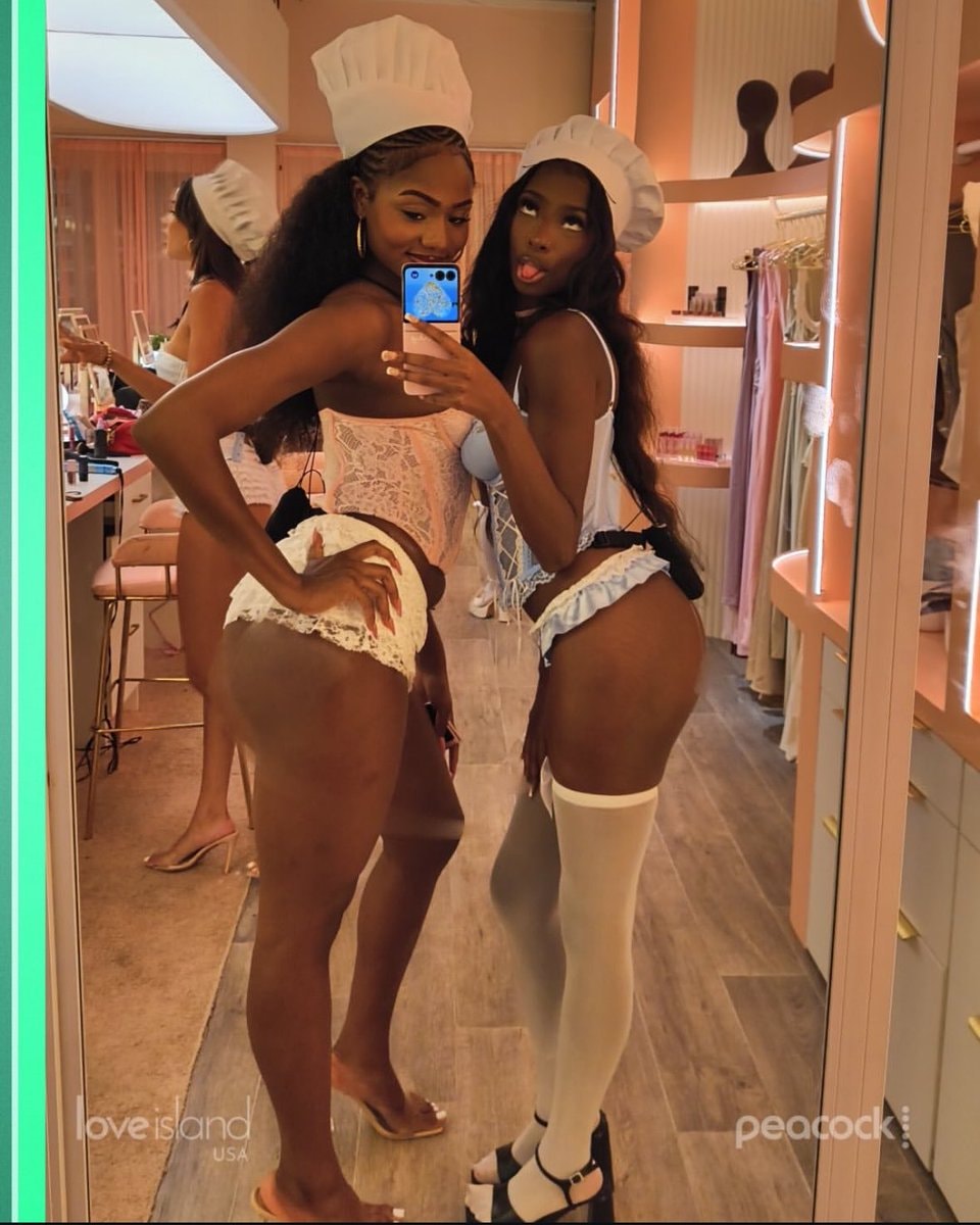 Love Island USA Trinity Tierra matching outfits Love Island USA Trinity Tierra matching outfits