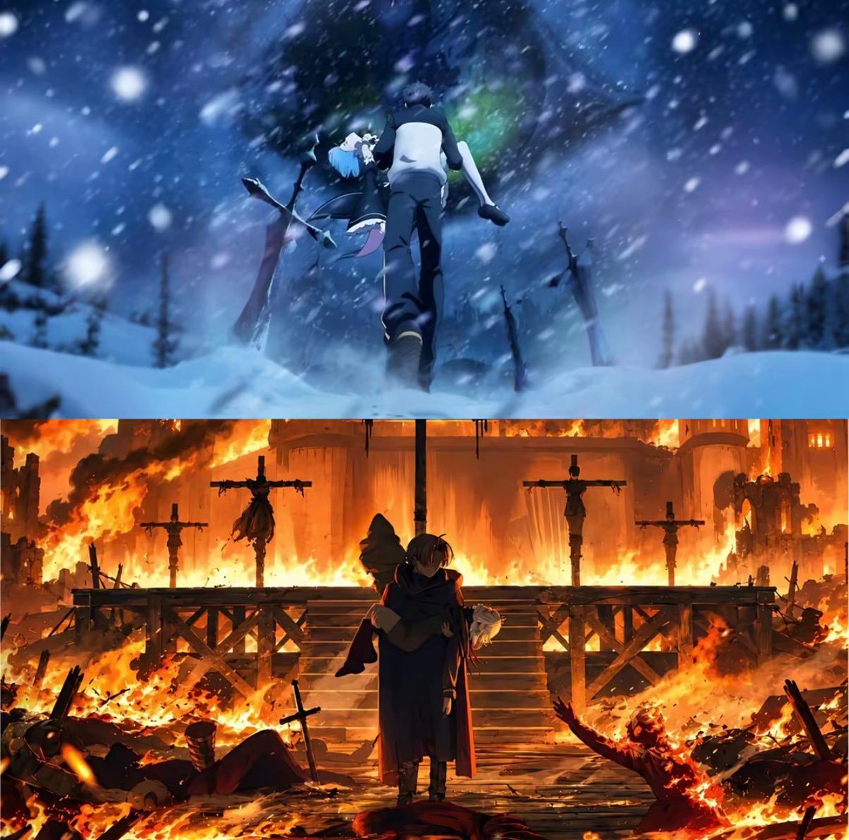snow vs fire pain comparison snow vs fire pain comparison