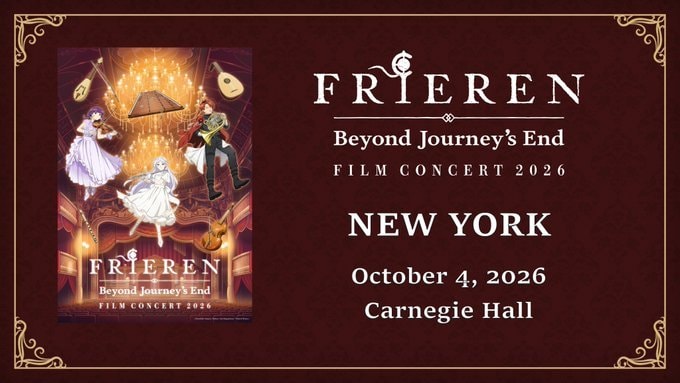 FRIEREN Film Concert 2026 New York