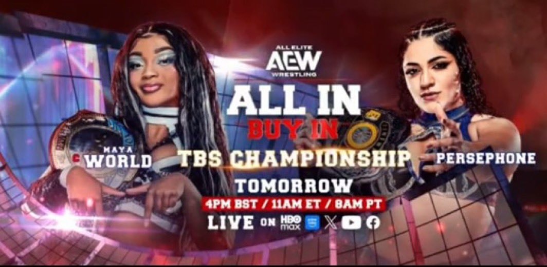 Maya World vs Persephone TBS Title Match