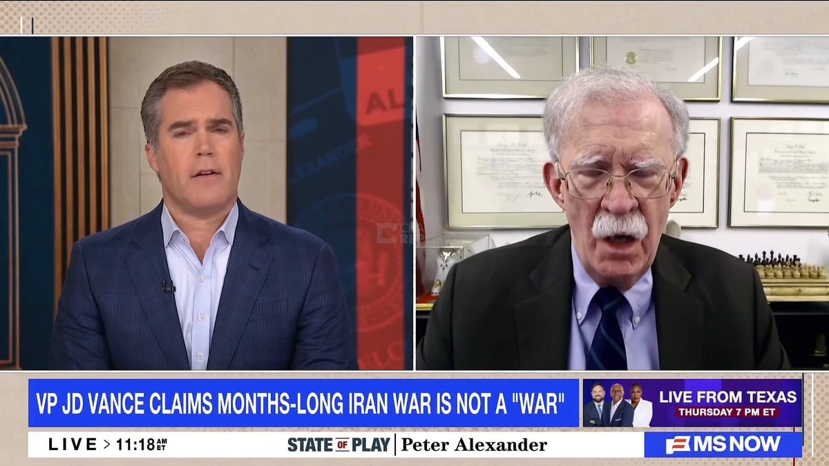 John Bolton Iran regime change
