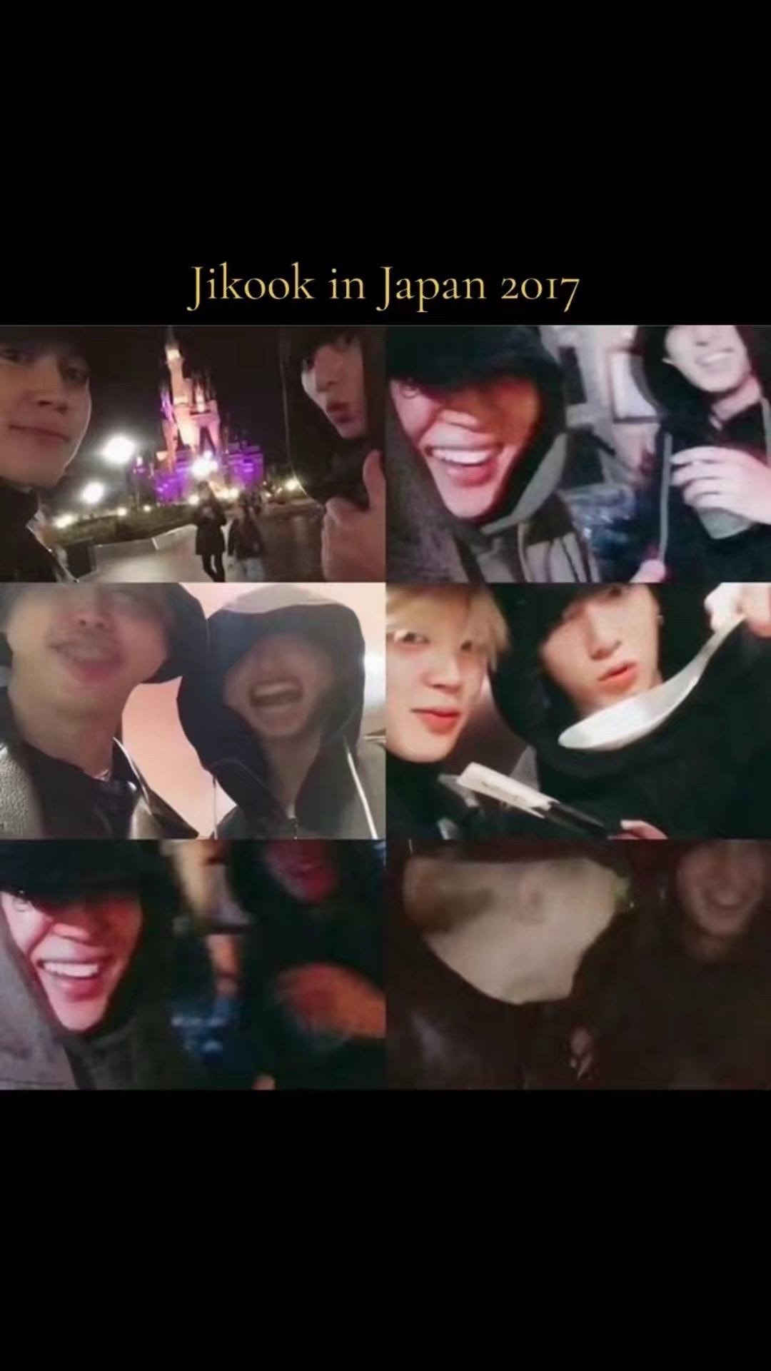 Jikook in Japan 2017
